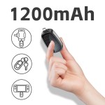 Solar Power Bank Factory - 1200mAh Keychain Emergency