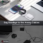 Wireless Charger Factory - 3-in-1 Foldable 15W Fast