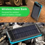 Solar Power Bank Factory - 10000mAh Wireless Display