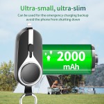 Power Bank Factory - 2000mAh Keychain Magnetic Emergency