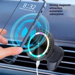 Car Charger Manufacturer - 15W Magnetic Dashboard LED