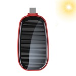Solar Charger Manufacturer - Keychain 1200mAh Emergency