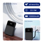 Power Bank Factory - 10000mAh Li-Polymer Built-in Cable