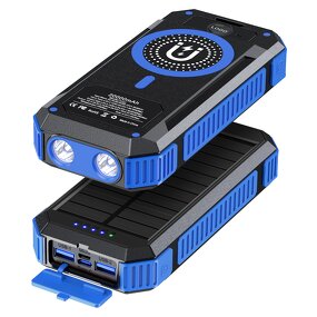 Solar Power Bank Manufacturer - 20000mAh Waterproof Panel