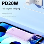 Power Bank Supplier - OEM 10000mAh Portable 4 Cables Power Bank
