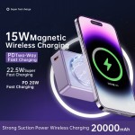 Power Bank Supplier - OEM 20000mAh Magnetic Wireless Power Bank