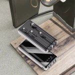 Power Bank Factory - OEM 20000mAh 4 Cables Fast Portable Charger