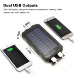 Power Bank Supplier - OEM 20000mAh Emergency Solar Power Supply