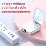 Power Bank Manufacturer - OEM 10000mAh Mini Portable 3 Cables