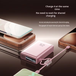 Power Bank Factory - OEM 20000mAh PD22.5W Built-in Wires