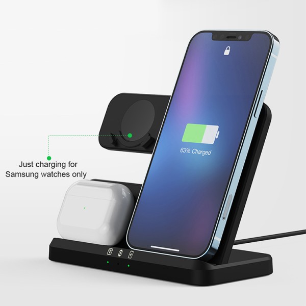 Wireless Charger Manufacturer - OEM 10W 3in1 Charging Station