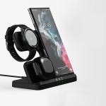 Wireless Charger Supplier - OEM 3-in-1 Desktop 15W Output