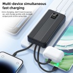 Power Bank Manufacturer - OEM 20000mAh PD20W Four Cable Display