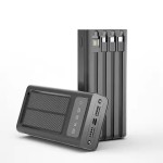 Power Bank Manufacturer - OEM 30000mAh Solar Power Station LED