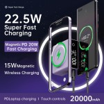 Power Bank Supplier - OEM 20000mAh Magnetic Wireless Power Bank