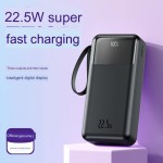 Power Bank Supplier - OEM 20000mAh 2-in-1 Built-in Cable