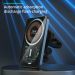 Wireless Charger Supplier - OEM Magnetic Car Phone Holder Charger
