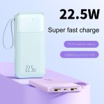 Power Bank Supplier - OEM 10000mAh Portable 4 Cables Power Bank