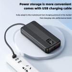 Power Bank Manufacturer - OEM 20000mAh PD20W Four Cable Display