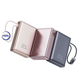 Power Bank Factory - OEM 20000mAh PD22.5W Built-in Wires