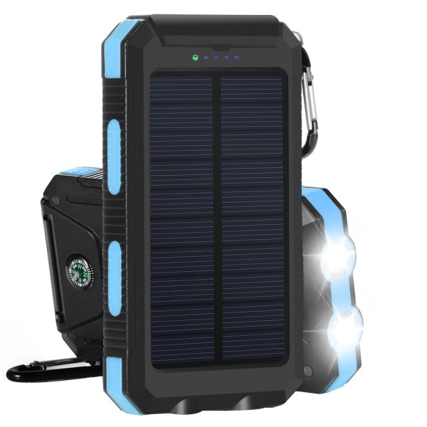 Power Bank Supplier - OEM Waterproof 10000mAh Solar Battery