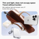 Power Bank Supplier - OEM 35W GaN Built-in Retractable Cable