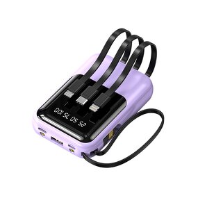 Power Bank Factory - OEM 10000mAh Built-in 4 Cables