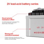 Solar Battery Factory - OEM 2V 100Ah Gel Battery for UPS