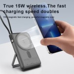 Power Bank Supplier - OEM 3-in-1 15W Magnetic 10000mAh