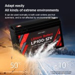 Lifepo4 Battery Manufacturer - OEM 12V 100Ah-200Ah Solar Power