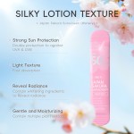 Sakura 5g成人防水保湿面霜女性防紫外线SPF 50 PA+++亮白护肤防晒霜