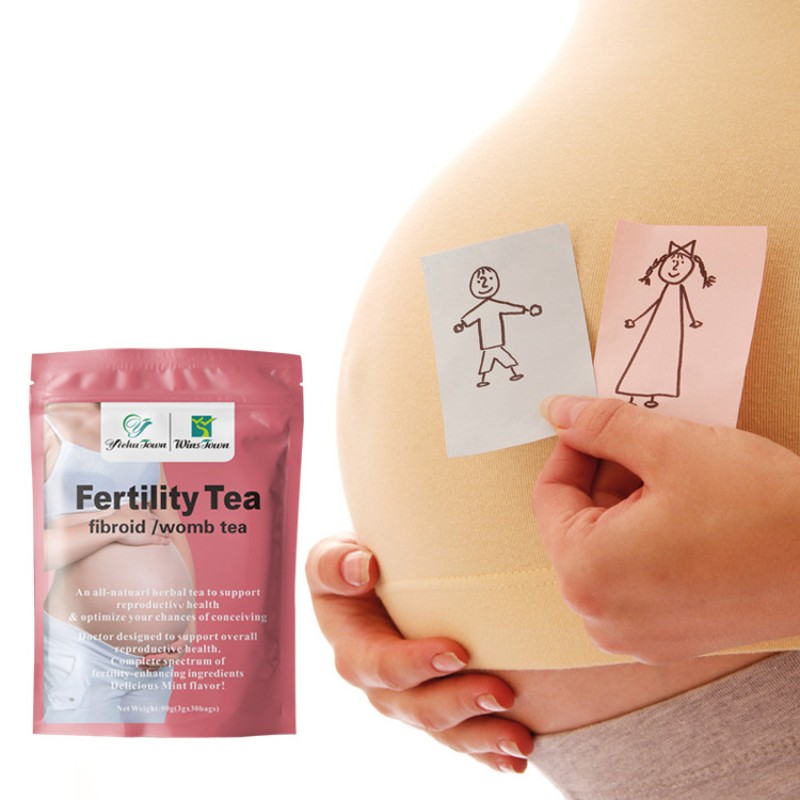 Wins Town 30pcs Female Womb Fertility Tea Reproductive Wellness Health Hormone Balance Promoting Fibroid Tea Herbal for Women