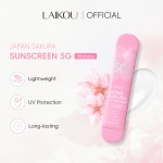Sakura 5g成人防水保湿面霜女性防紫外线SPF 50 PA+++亮白护肤防晒霜