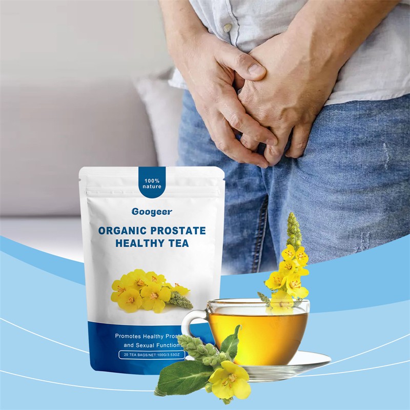Googeer Organic Prostate Healthy Tea Body Vitality Endurance Improving Strength Enhancing Detoxifying Endurance Improving Tea