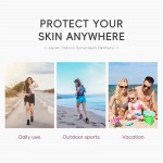Sakura 5g成人防水保湿面霜女性防紫外线SPF 50 PA+++亮白护肤防晒霜