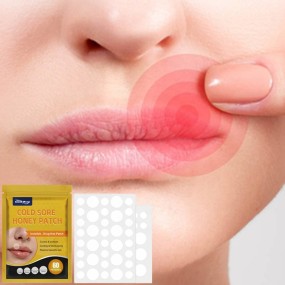 南月冷疮蜂蜜贴剂60片口腔溃疡疱疹脓肿肿胀长痛溃疡缓解贴剂