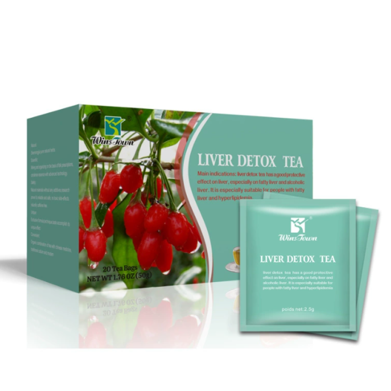 Wins Town 20pcs Liver Detox Tea Heat Clearing Blood Sugar Lipid Lowering Lungs Moistening Moisture Removing Tea