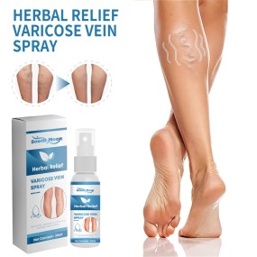 South Moon 30ml Herbal Relief Varicose Vein Remover Spray Soothing Moisturizing Varicose Veins Improving Spider Veins Removal