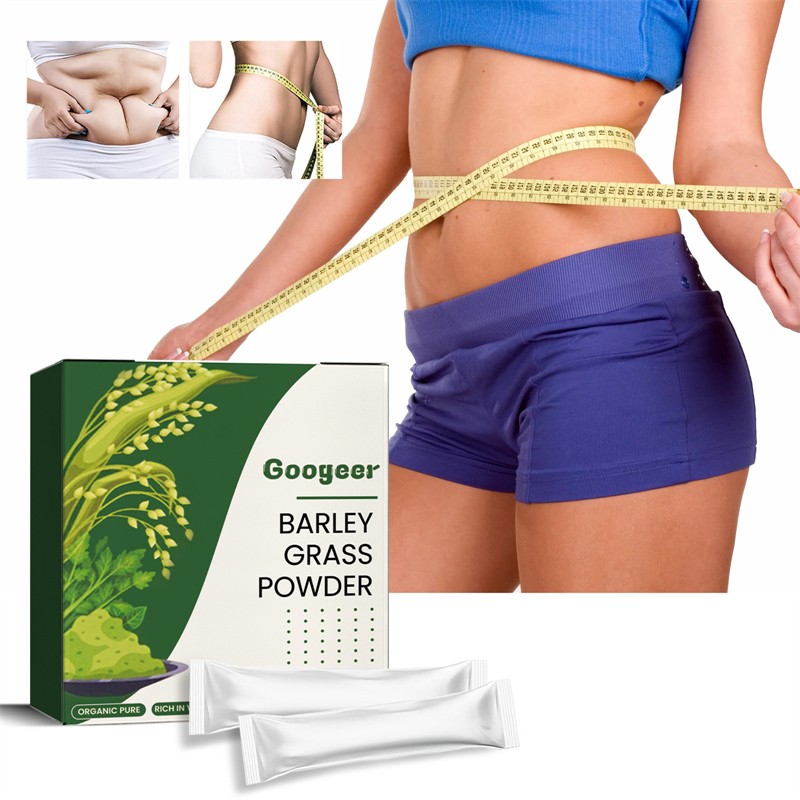 Googeer 20pcs Barley Grass Powder Body Fat Burning Slimming Drink Weight Loss Supplements Slimming Powder for Women