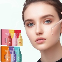 BIOAOUA 3件套保湿亮白紧致抗老化抗皱Vc视黄醇透明质酸套装