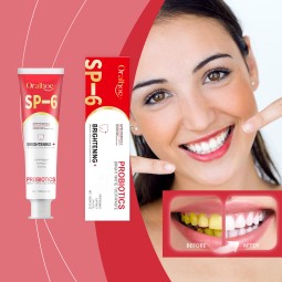 ORALHOE SP 6益生菌亮白牙膏批量采购销售口腔护理产品