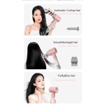 生动时尚VAV-818C-SE 3合1离子吹风机卷发器直发器集专业沙龙Dropshipping介质