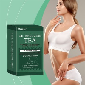 Googeer 15pcs Oil Reducing Tea Daily Vitality Posture Improving Oil Reducing Liver Cleansing Tea Slimming Tea Bag Oem
