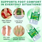 ELAIMEI Peach Aloe Cracked Heel Stick Moisturizing Softening Smoothing Exfoliating Elbow Palm Hand Knee Feet Cream Stick