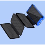 Solar Power Bank Manufacturer - 20000mAh Foldable Panel