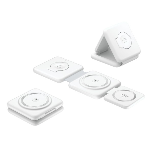 Wireless Charger Manufacturer - 3-in-1 Magnetic 15W