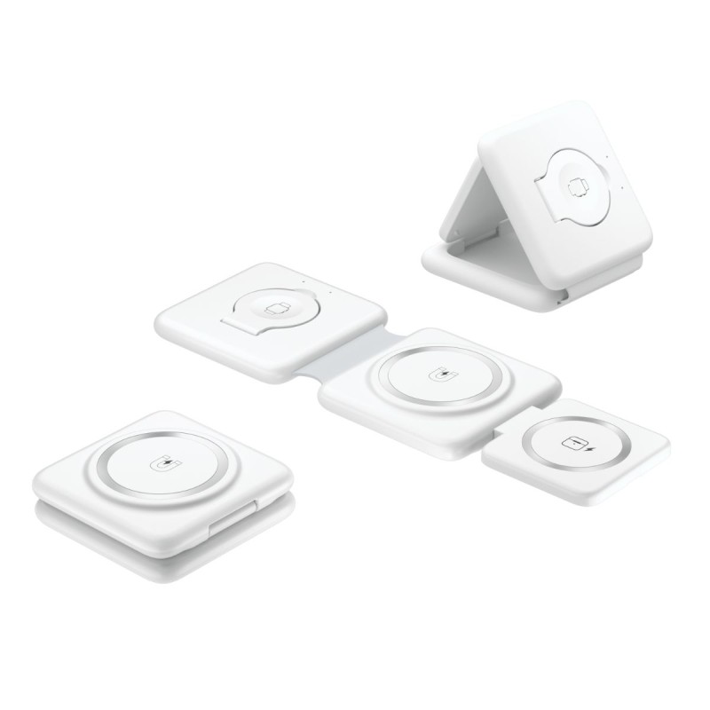 Wireless Charger Manufacturer - 3-in-1 Magnetic 15W