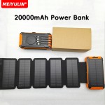Solar Power Bank Manufacturer - 20000mAh Waterproof 20W