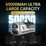 Power Bank Manufacturer - 50000mAh PD100W Wireless Charging