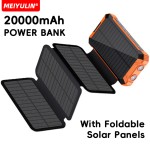 Solar Power Bank Manufacturer - 20000mAh Waterproof 20W
